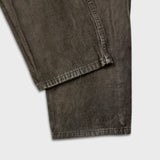 Levi's 511 Pants Mens 34x30 Brown Slim Fit Stretch Corduroy Casual Trousers