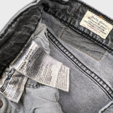 Levi's 502 Jeans Mens 32x30 Black Regular Taper Fit Faded Stone Wash Denim Pants