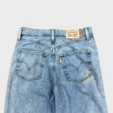 Levi's x Deepika Padukone Jeans Womens 28x29 Blue Relaxed Light Wash Denim Pants