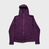 Lululemon Scuba Hoodie Womens Size 8 Purple Full Zip Sports Hooded Sweatshirt