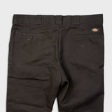 Dickies 874 Pants Mens 38x27 Brown Original Fit Workwear Taper Leg Chino Trouser