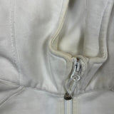 Lululemon Scuba Hoodie Womens Size 10 White Full Zip Sports Hooded Sweatshirt