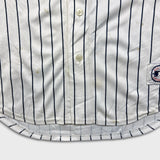 Vintage Majestic New York Yankees Jersey Mens Large White Sports MLB Baseball