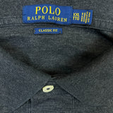 Polo Ralph Lauren Shirt Mens 2XL Gray Pony Cotton Casual Preppy Short Sleeve