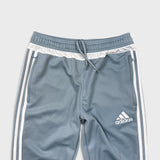 Adidas Climacool Track Pants Mens Small Blue Essentials 3 Stripe Training Athletic Jogger