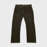 Levi's 514 Pants Mens 32x29 Brown Slim Straight Fit Corduroy Y2K Casual Trouser