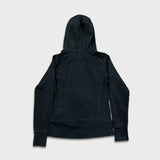 Lululemon Scuba Hoodie Womens Size 6 Black Light Cotton Fleece Full Zip