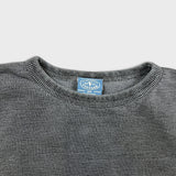 Vintage 90s Miramichi Fishing Sweatshirt Mens Medium Gray Stone Washed Pullover