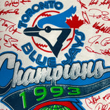 Vintage 1993 Toronto Blue Jays Sweatshirt Mens XL White World Series Champions MLB Baseball