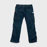 G-Star Raw Bronson Slim Chino Pants Mens 36x29 Blue Casual Cargo Utility Trousers