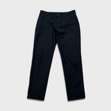 Lululemon ABC Pants Slim Warpstreme Mens 34x32 Black Casual Stretch Trousers