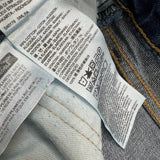 Levi's 505 Jeans Mens 36x32 Blue Regular Fit Straight Leg Medium Wash Denim Pants