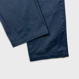 Dickies Pants Mens 34x32 Blue Loose Fit Workwear Baggy Casual Chino Trousers