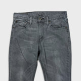 Levi's 511 Jeans Mens 32x30 Gray Slim Fit Stone Wash Stretch Mid Rise Denim Pants