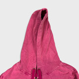Vintage Y2K Ed Hardy Christian Audigier Hoodie Womens Medium Pink Native Full Zip