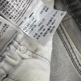 Levi's 511 Jeans Mens 32x30 Gray Slim Fit Stone Wash Stretch Mid Rise Denim Pants