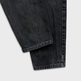 Vintage Levi's 550 Jeans Womens 27x30 Black Relaxed Fit Tapered Leg 90s Denim Pants