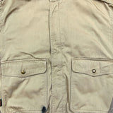 Vintage 90s Polo Ralph Lauren Harrington Jacket Mens Small Beige Full Zip Bomber