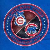 Vintage 90s Chicago Cubs T Shirt Mens XL Blue Cooperstown Collective MLB Baseball Tee