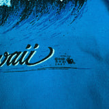 Vintage 1983 Hawaii T Shirt Mens Medium Blue Single Stitched USA Surfing Tee