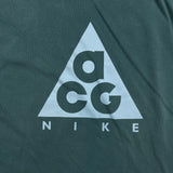 Nike ACG Shirt Mens Large Green Sportswear Deep Jungle Outdoor Long Sleeve Tee