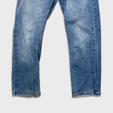 Levi's 517 Premium Bootcut Jeans Mens 34x30 Blue Light Wash Faded American Denim Pants