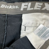 Dickies Pants Mens 34x32 Black Flex Straight Fit Workwear Casual Chino Trousers
