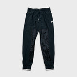 Nike Air 3M Track Pants Mens Medium Black Sportswear Taper Leg Athletic Swoosh