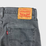 Levi's 511 Jeans Mens 32x30 Gray Slim Fit Stone Wash Stretch Mid Rise Denim Pants