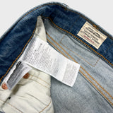 Levi's 511 Jeans Mens 33x32 Blue Slim Fit Mid Rise Light Wash Stretch Denim Pants