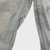 Vintage Akademiks Jeans Mens 34x29 Gray Straight Leg Faded Hip Hop Y2K Pants
