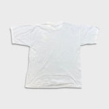 Vintage 90s Ferrari T Shirt Mens Medium White Single Stitch Scuderia Graphic Tee