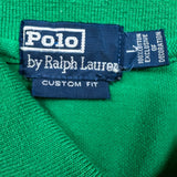 Vintage 90s Polo Ralph Lauren Shirt Mens Large Green Pony Casual Short Sleeve