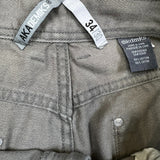 Vintage Akademiks Jeans Mens 34x29 Gray Straight Leg Faded Hip Hop Y2K Pants