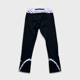 Lululemon Run Inspire Crop II Pant Womens Size 4 Black Mid Rise Yoga Leggings