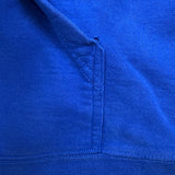 The North Face Hoodie Mens Medium Blue Spell Out Outdoor Hooded Sweatshirt