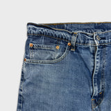 Levi's 505 Jeans Mens 34x30 Blue Regular Fit Straight Leg Medium Wash Denim Pants