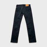 Levi's 511 Jeans Mens 30x30 Black Slim Fit Dark Wash American Denim Pants