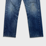 Levi's 501 Jeans Mens 33x28 Blue Original Fit Straight Leg Medium Wash Denim Pants