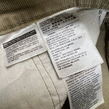 Levi's 514 Pants Mens 32x30 Beige Straight Fit Stretch Corduroy Casual