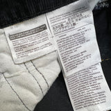 Levi's 511 Pants Mens 32x26 Black Slim Fit Stretch Corduroy Casual Trousers