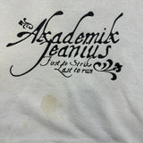 Vintage Y2K Akademiks Hoodie Mens 2XL Jeanius First To Strike Hooded Sweatshirt