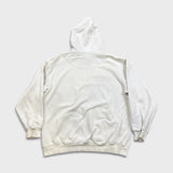 Nike Sportswear Hoodie Men Large White Center Swoosh Y2K Spell Out Hooded Sweatshirt