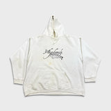 Vintage Y2K Akademiks Hoodie Mens 2XL Jeanius First To Strike Hooded Sweatshirt