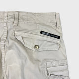 G-Star Raw Pants Mens 32x28 White Straight Fit Casual Utility Cargo Trousers