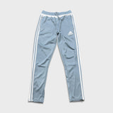 Adidas Climacool Track Pants Mens Small Blue Essentials 3 Stripe Training Athletic Jogger