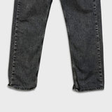 Levi's 505 Jeans Mens 32x26 Black Regular Fit Straight Leg Dark Wash Denim Pants