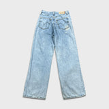 Levi's x Deepika Padukone Jeans Womens 28x29 Blue Relaxed Light Wash Denim Pants
