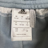 Adidas Climacool Track Pants Mens Small Blue Essentials 3 Stripe Training Athletic Jogger