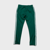 Adidas Track Pants Mens Medium Green Originals 3 Stripes Trefoil Athletic Jogger